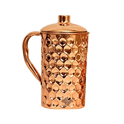 Diamond Copper Jug